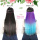 Silky Straight Long Hairpiece 5Clips In Hair Extension